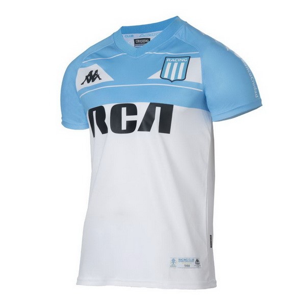 Camiseta Racing Club 1ª 100th Blanco Azul